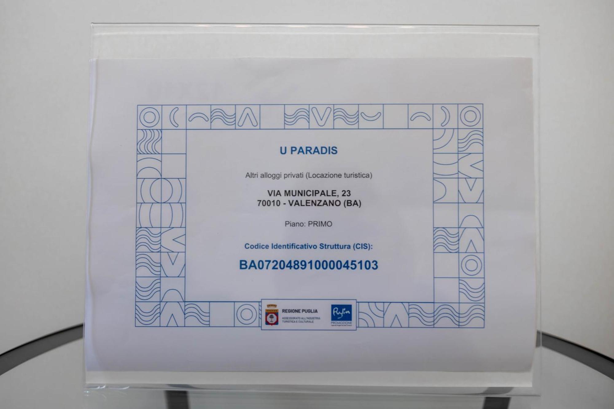 U Paradise - Intero Apt - Vicino Bari Apartment Valenzano Exterior photo
